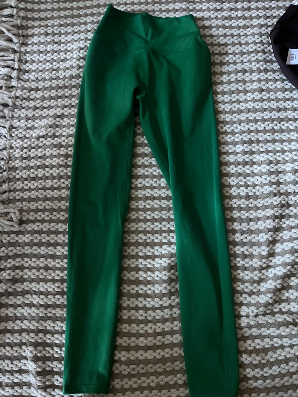 High-Waist Green Leggings